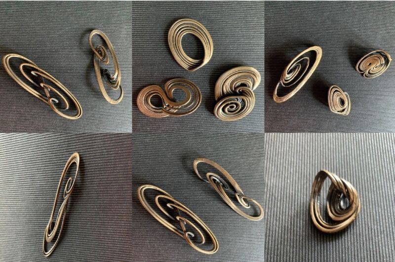 These Scientists Created Jewellery Out Of the Striking Shapes of Chaos Theory